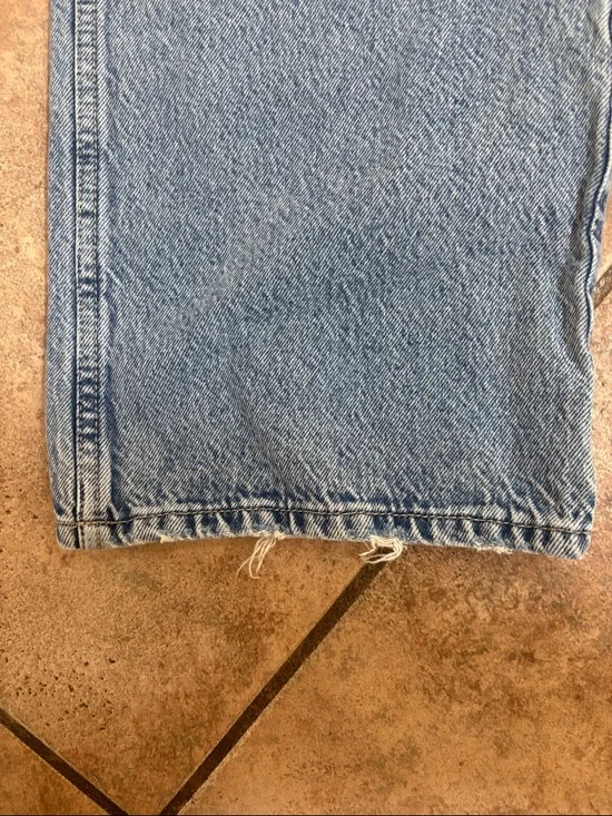 H&M Light Blue Wide Leg Jeans - Picture 5 of 7